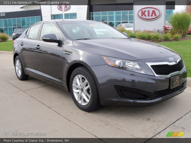 Platinum Graphite / Gray 2011 Kia Optima LX