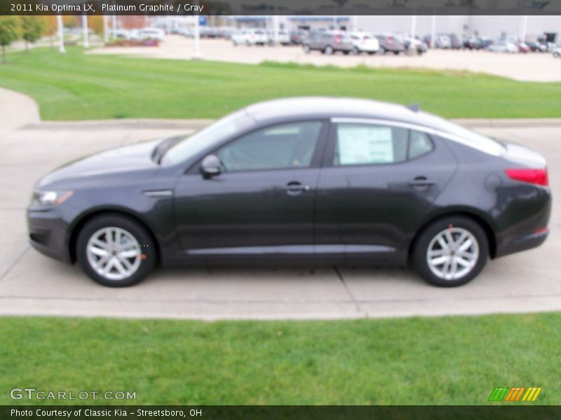 Platinum Graphite / Gray 2011 Kia Optima LX
