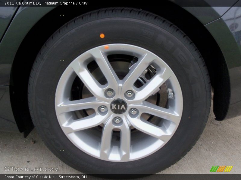 Platinum Graphite / Gray 2011 Kia Optima LX
