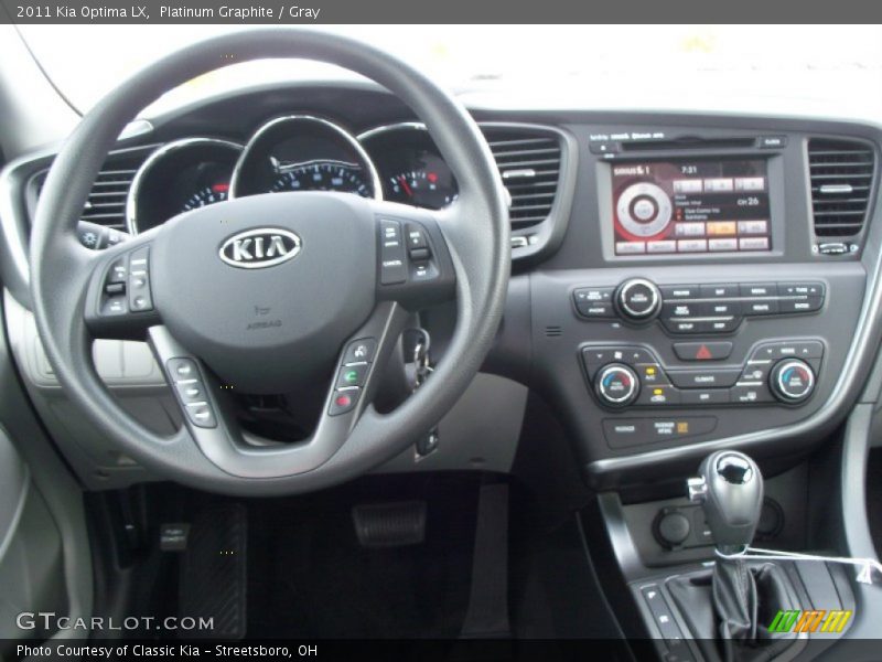 Platinum Graphite / Gray 2011 Kia Optima LX