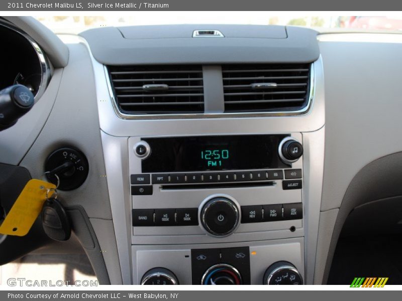 Silver Ice Metallic / Titanium 2011 Chevrolet Malibu LS