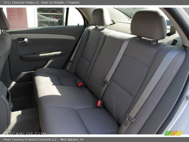 Silver Ice Metallic / Titanium 2011 Chevrolet Malibu LS