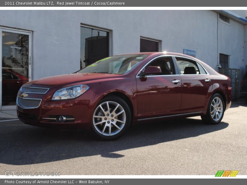 Red Jewel Tintcoat / Cocoa/Cashmere 2011 Chevrolet Malibu LTZ