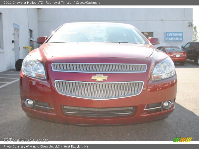 Red Jewel Tintcoat / Cocoa/Cashmere 2011 Chevrolet Malibu LTZ