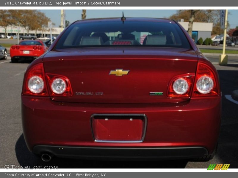 Red Jewel Tintcoat / Cocoa/Cashmere 2011 Chevrolet Malibu LTZ