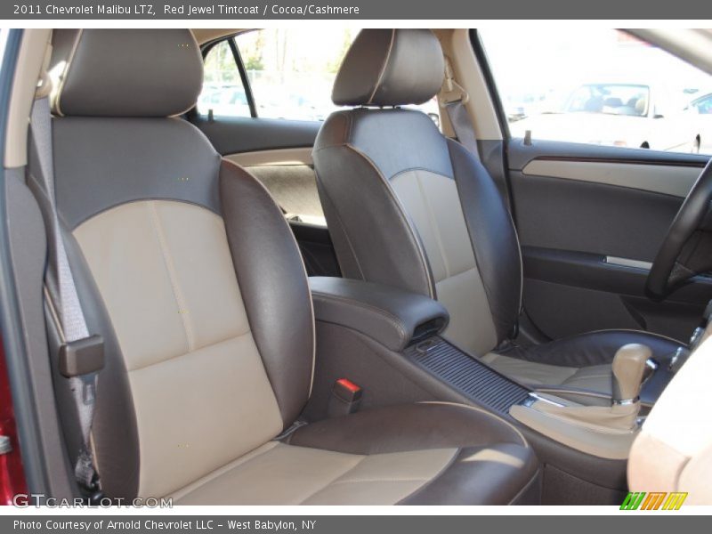 Red Jewel Tintcoat / Cocoa/Cashmere 2011 Chevrolet Malibu LTZ