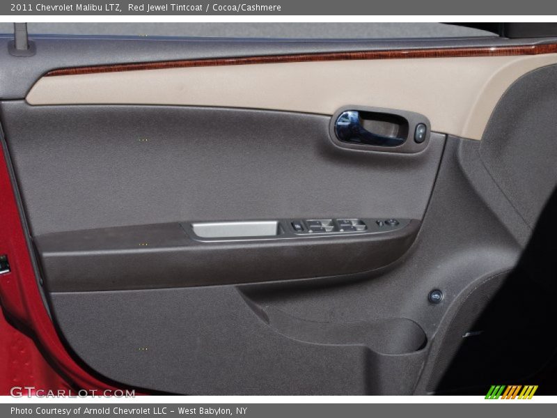 Red Jewel Tintcoat / Cocoa/Cashmere 2011 Chevrolet Malibu LTZ