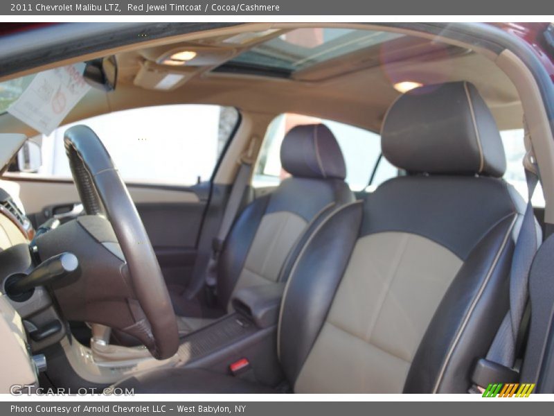 Red Jewel Tintcoat / Cocoa/Cashmere 2011 Chevrolet Malibu LTZ