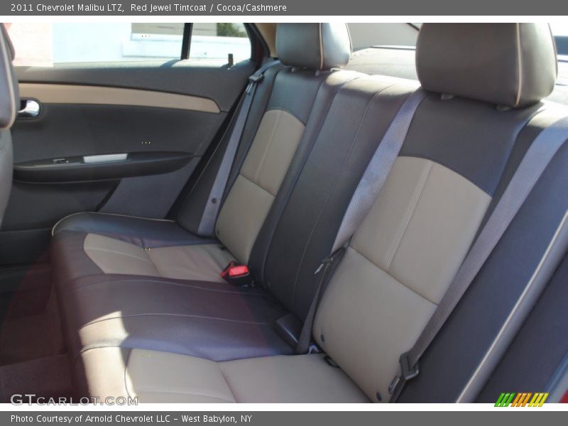 Red Jewel Tintcoat / Cocoa/Cashmere 2011 Chevrolet Malibu LTZ