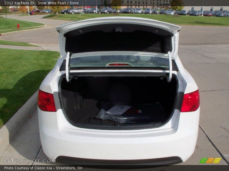 Snow White Pearl / Stone 2012 Kia Forte EX