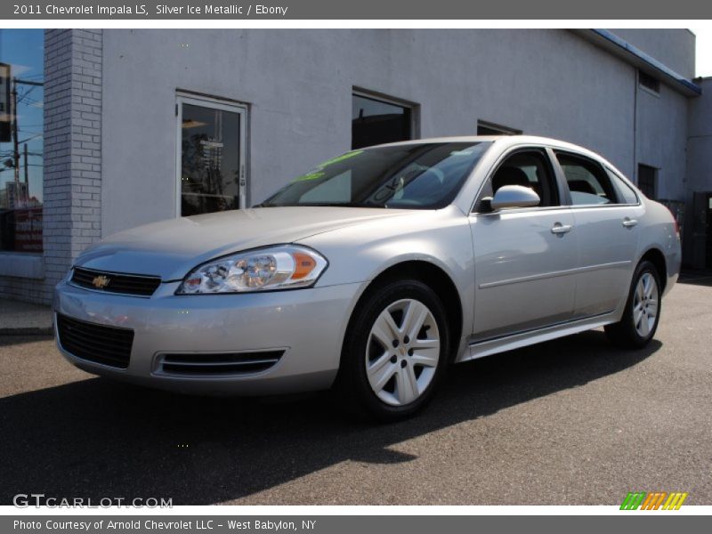 Silver Ice Metallic / Ebony 2011 Chevrolet Impala LS