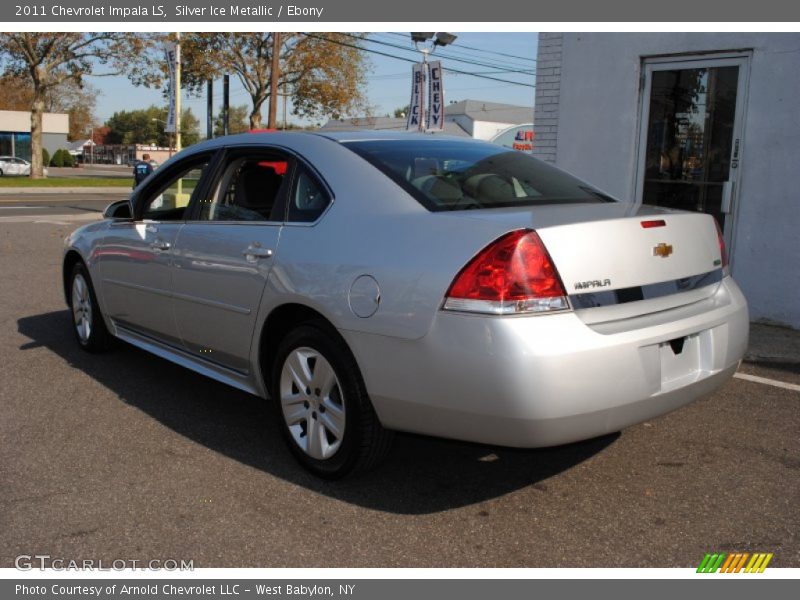 Silver Ice Metallic / Ebony 2011 Chevrolet Impala LS
