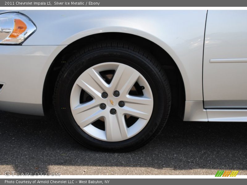 Silver Ice Metallic / Ebony 2011 Chevrolet Impala LS