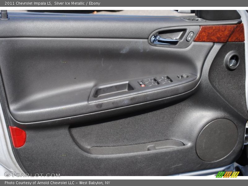 Silver Ice Metallic / Ebony 2011 Chevrolet Impala LS