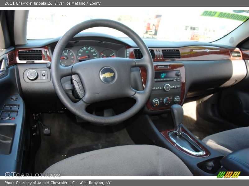 Silver Ice Metallic / Ebony 2011 Chevrolet Impala LS