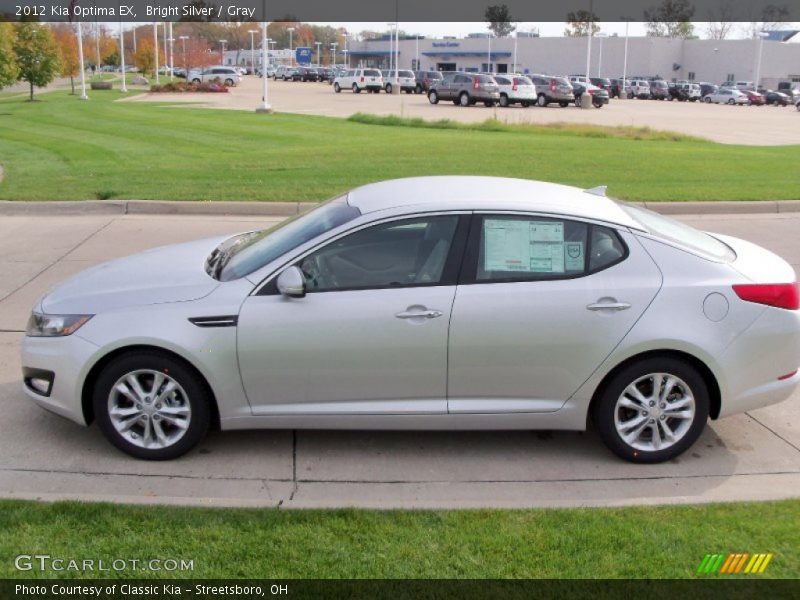 Bright Silver / Gray 2012 Kia Optima EX