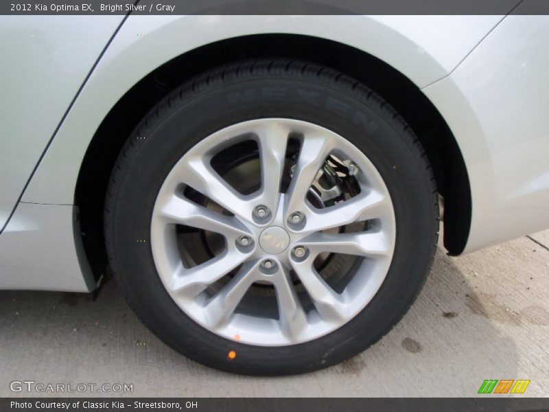 Bright Silver / Gray 2012 Kia Optima EX