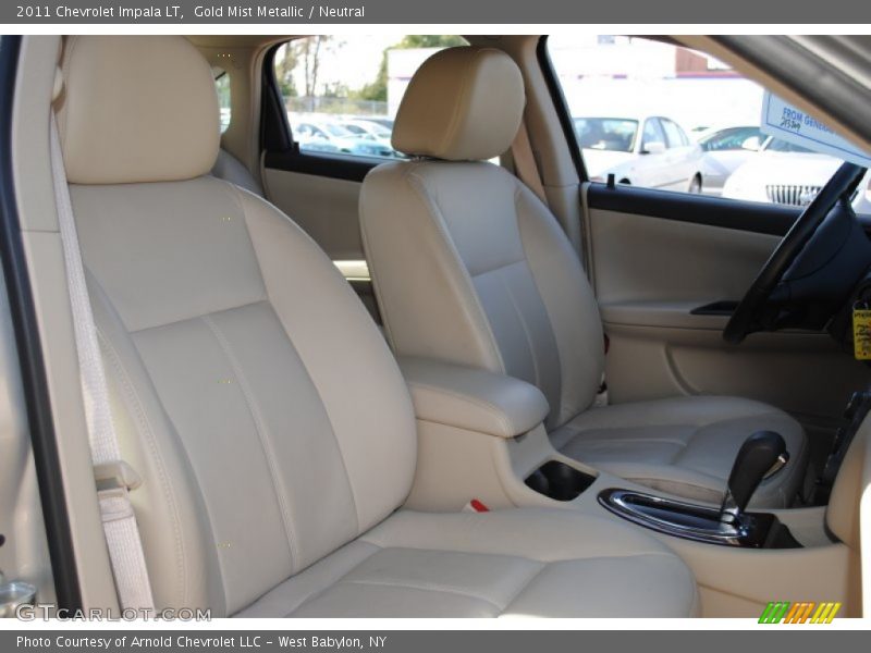Gold Mist Metallic / Neutral 2011 Chevrolet Impala LT