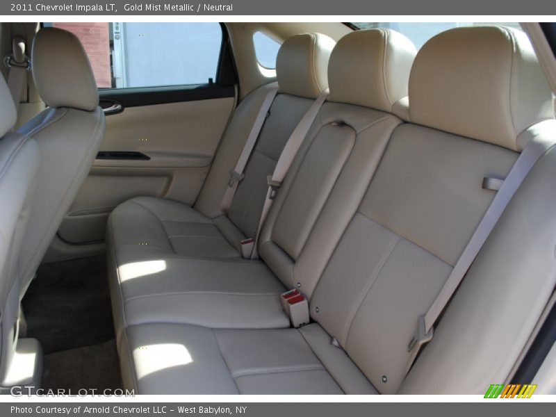 Gold Mist Metallic / Neutral 2011 Chevrolet Impala LT