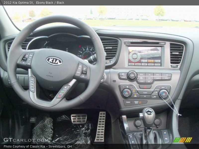 Dashboard of 2012 Optima SX