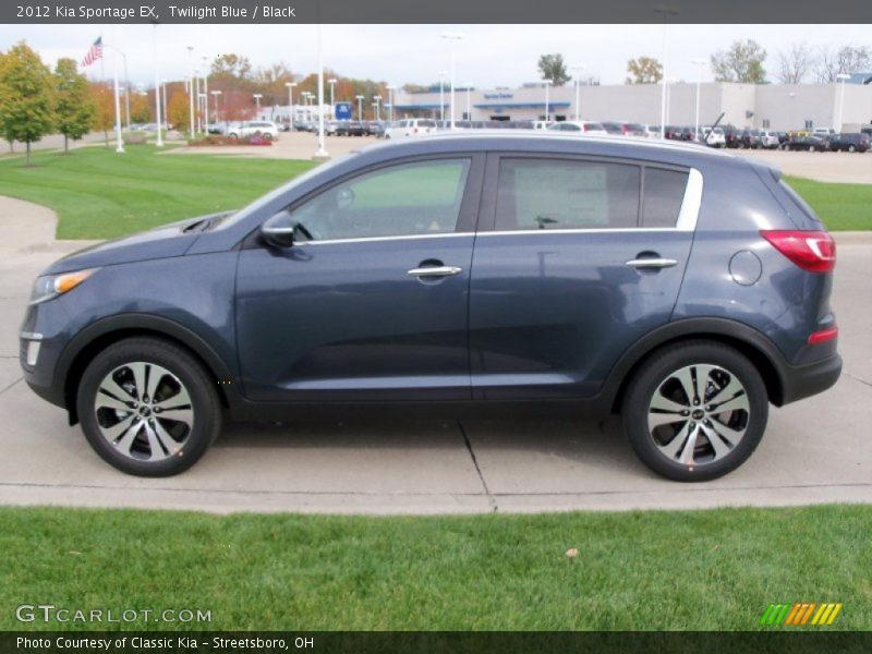  2012 Sportage EX Twilight Blue