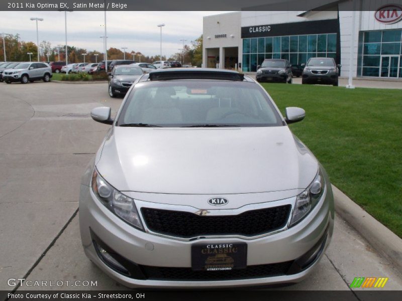 Satin Metal / Beige 2011 Kia Optima EX