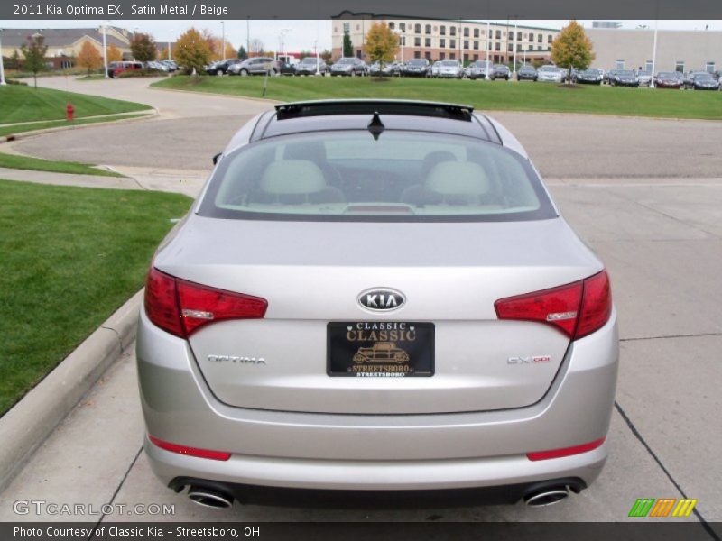 Satin Metal / Beige 2011 Kia Optima EX