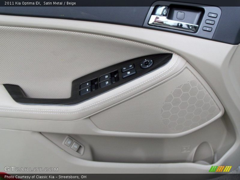 Satin Metal / Beige 2011 Kia Optima EX