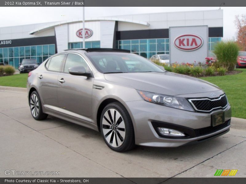  2012 Optima SX Titanium Silver