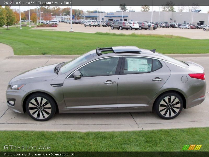  2012 Optima SX Titanium Silver