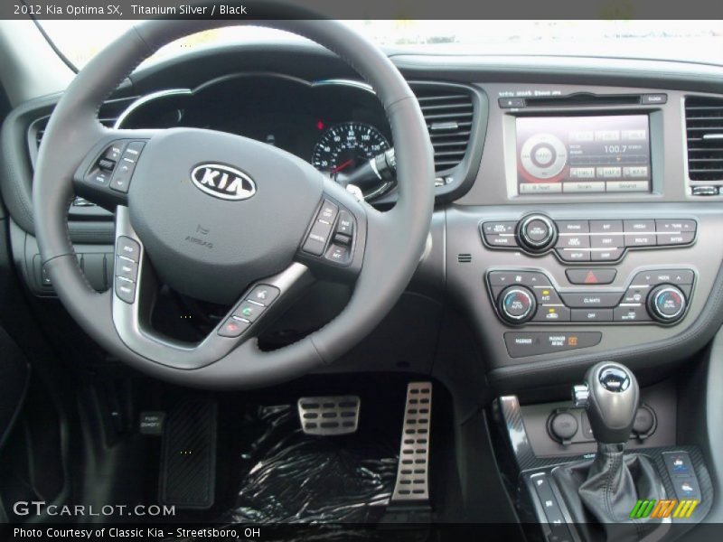 Dashboard of 2012 Optima SX