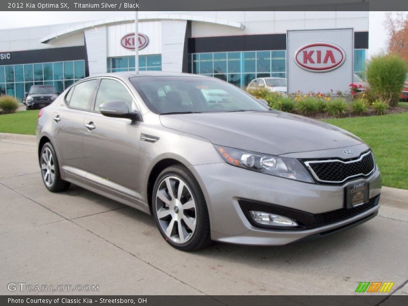  2012 Optima SX Titanium Silver