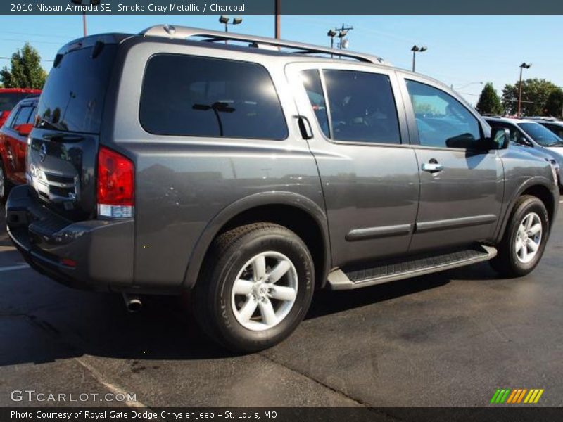 Smoke Gray Metallic / Charcoal 2010 Nissan Armada SE