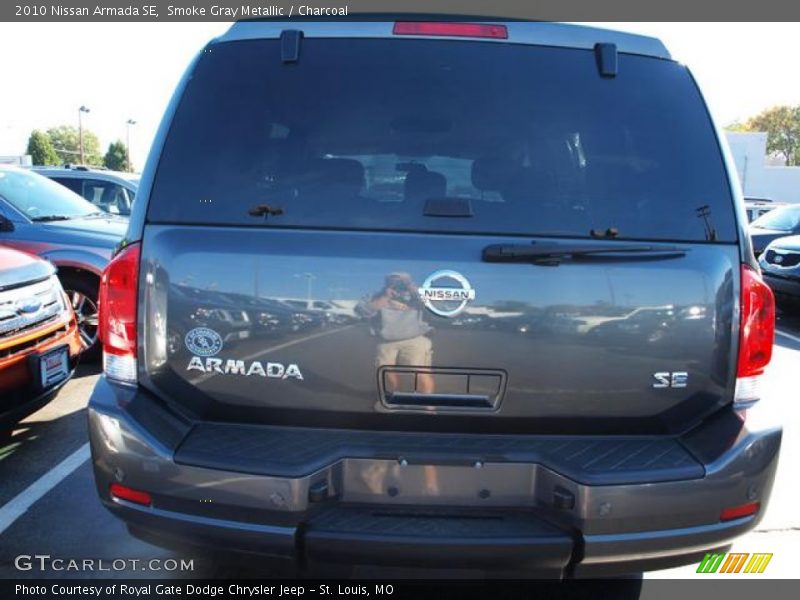 Smoke Gray Metallic / Charcoal 2010 Nissan Armada SE
