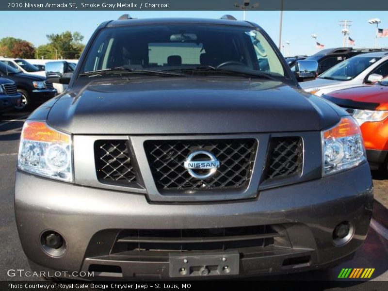 Smoke Gray Metallic / Charcoal 2010 Nissan Armada SE