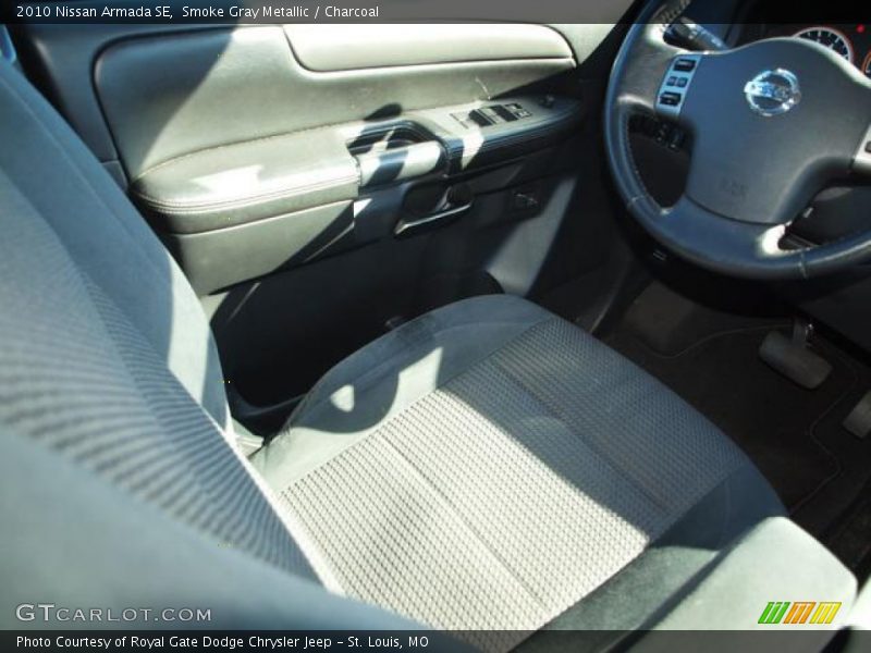 Smoke Gray Metallic / Charcoal 2010 Nissan Armada SE