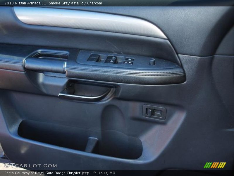 Smoke Gray Metallic / Charcoal 2010 Nissan Armada SE