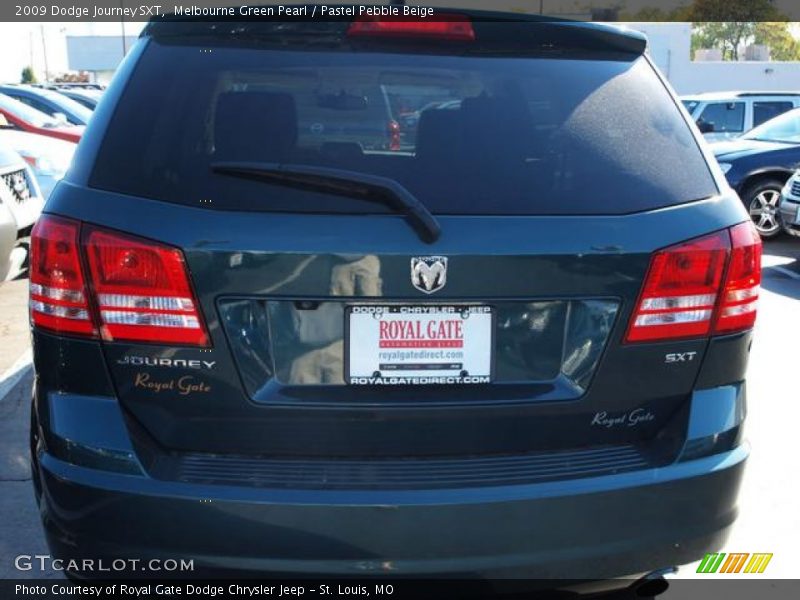 Melbourne Green Pearl / Pastel Pebble Beige 2009 Dodge Journey SXT