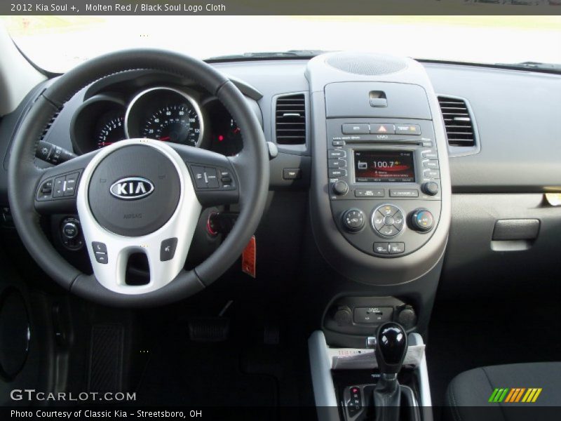 Dashboard of 2012 Soul +