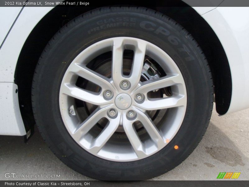  2012 Optima LX Wheel