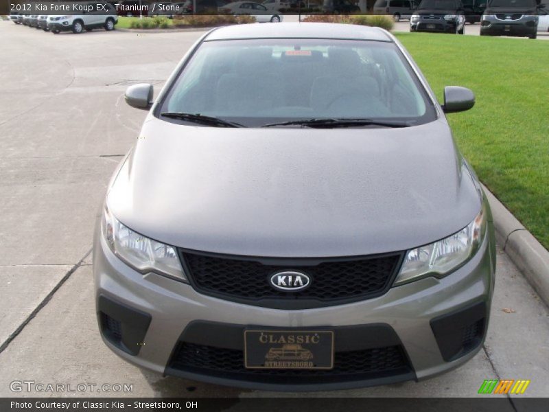 Titanium / Stone 2012 Kia Forte Koup EX