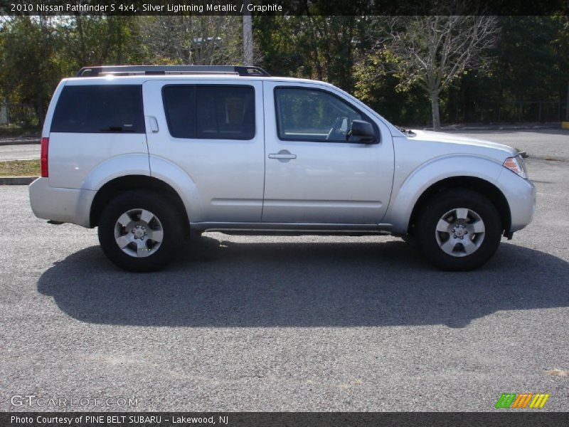Silver Lightning Metallic / Graphite 2010 Nissan Pathfinder S 4x4