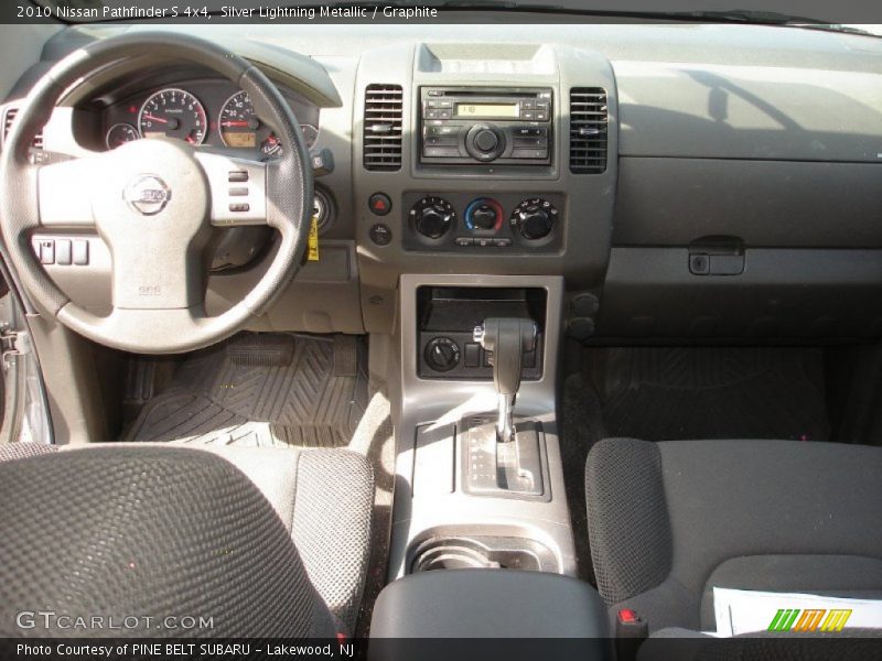 Silver Lightning Metallic / Graphite 2010 Nissan Pathfinder S 4x4