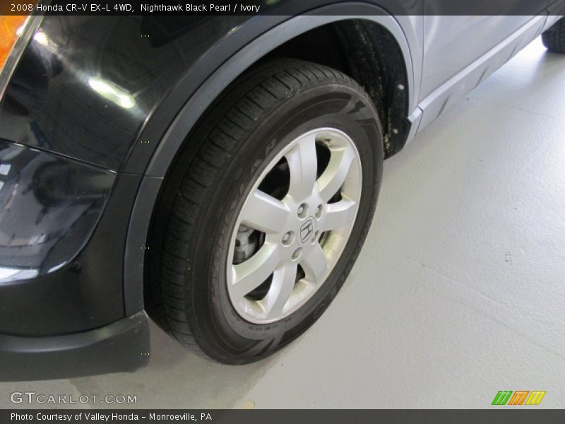 Nighthawk Black Pearl / Ivory 2008 Honda CR-V EX-L 4WD
