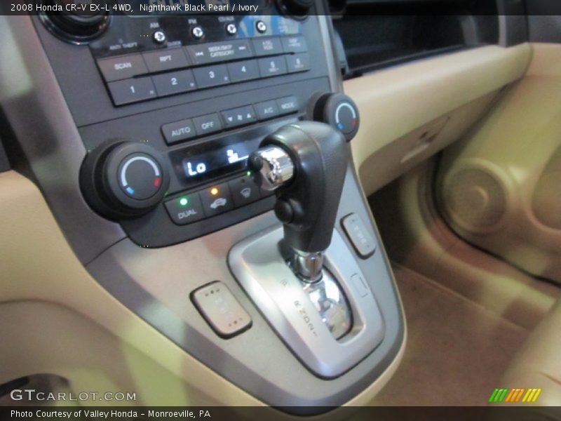 Nighthawk Black Pearl / Ivory 2008 Honda CR-V EX-L 4WD