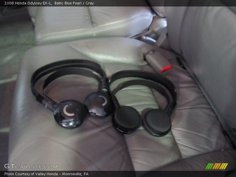 Baltic Blue Pearl / Gray 2008 Honda Odyssey EX-L