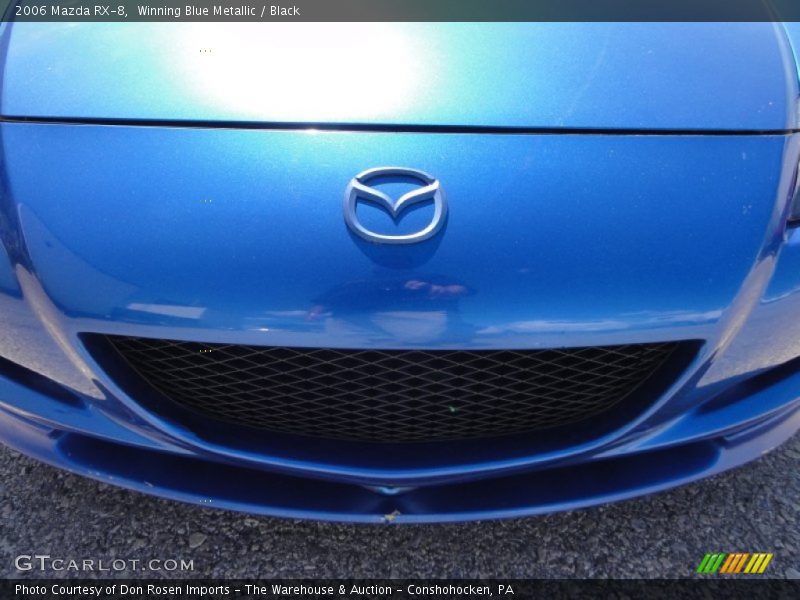 Winning Blue Metallic / Black 2006 Mazda RX-8