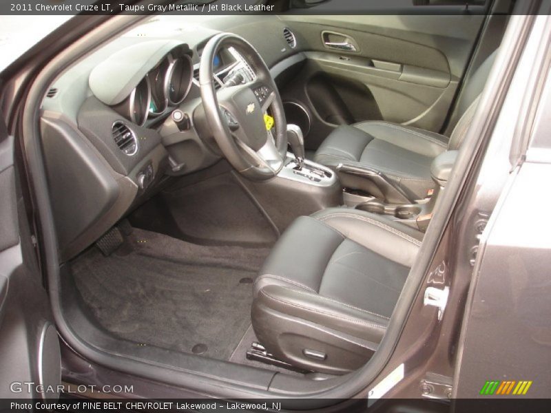 Taupe Gray Metallic / Jet Black Leather 2011 Chevrolet Cruze LT