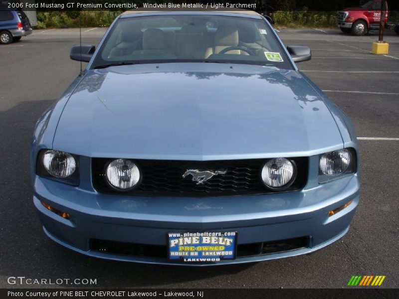 Windveil Blue Metallic / Light Parchment 2006 Ford Mustang GT Premium Convertible