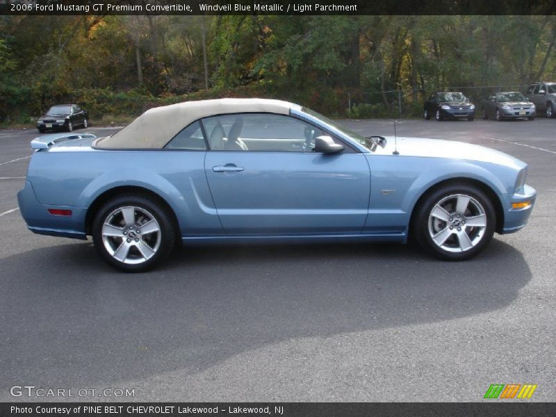 Windveil Blue Metallic / Light Parchment 2006 Ford Mustang GT Premium Convertible